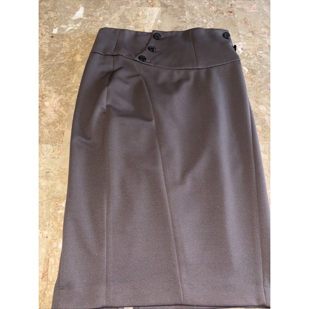 Zara Womens Glen Dark Grayish Color Medium Skirt